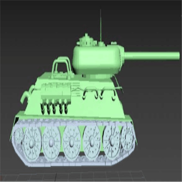 台山充气军用坦克模型